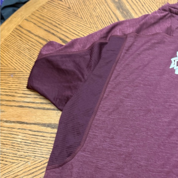 Adidas Mississippi State Bulldogs Maroon Athletic Tee - Picture 9 of 9